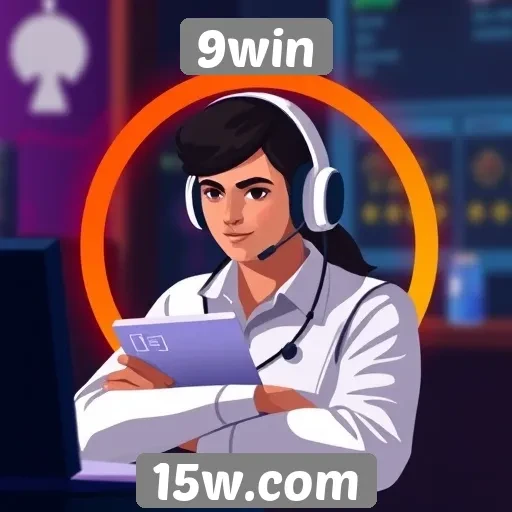 Funcionamento do suporte ao cliente no 9win